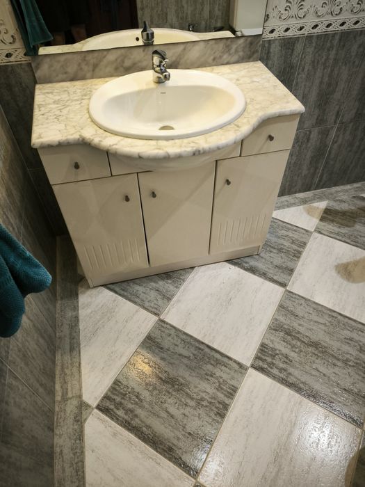 Movel wc com espelho