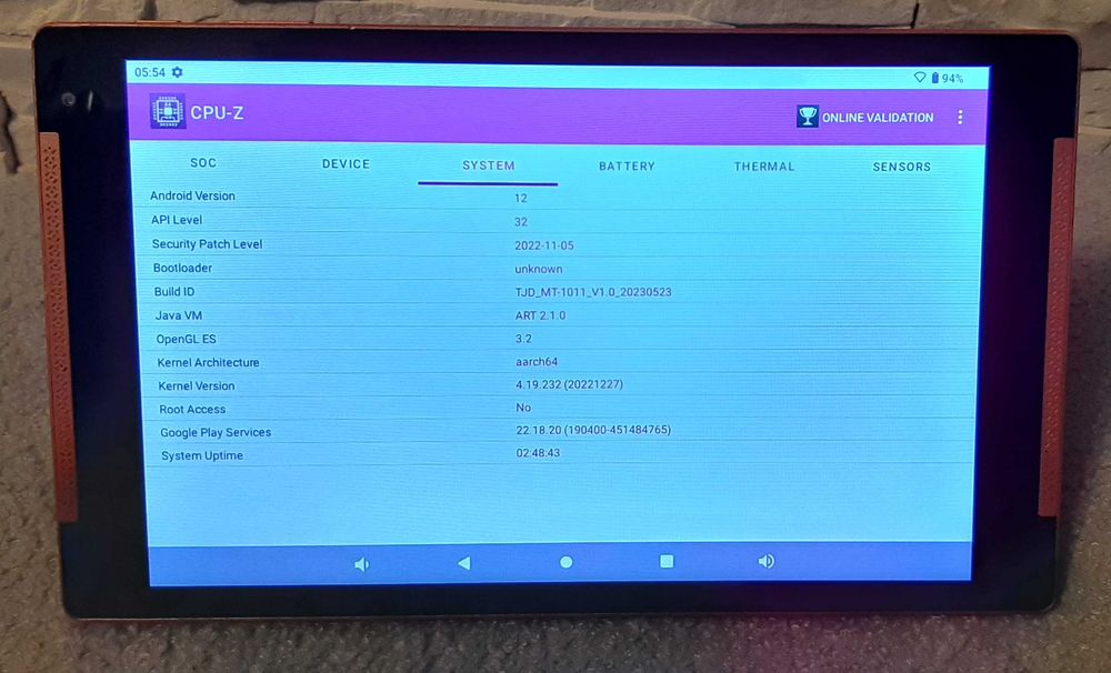 tablet 10 cali TJD MT-1011
