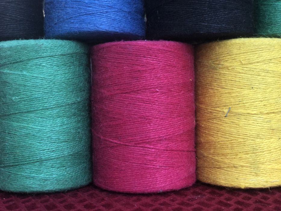 Шпагат джутовий кольоровий 2 мм