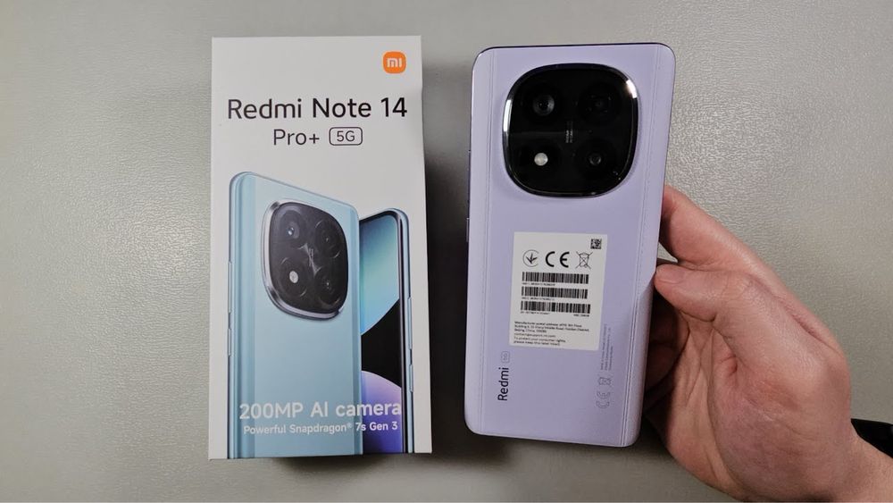 •КРАЩА ЦІНА•New Redmi Note 14 Pro 8/256GB Black/Purple