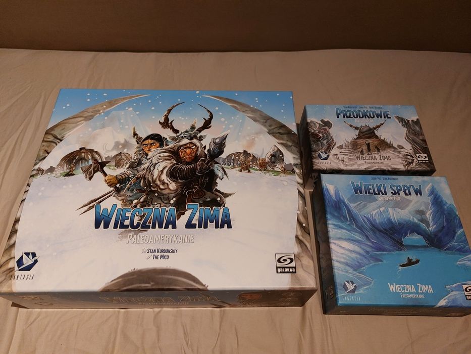 Gra planszowa Wieczna Zima (PL) + 2 dodatki