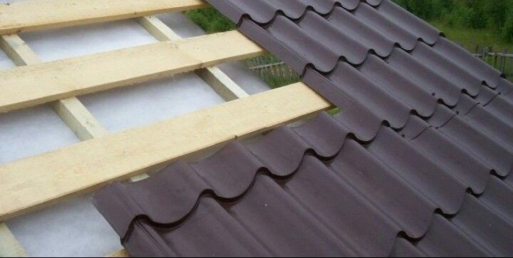 Ремонт даху, фарбування, заміна жолобних ринв, покрівля