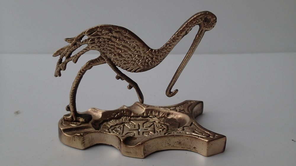 Cinzeiro antigo em bronze