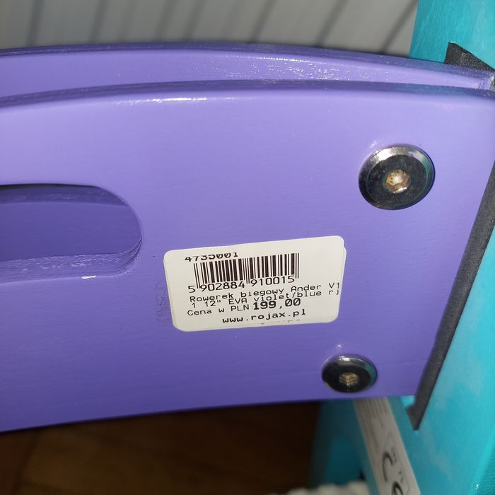 Rowerek biegowy ander