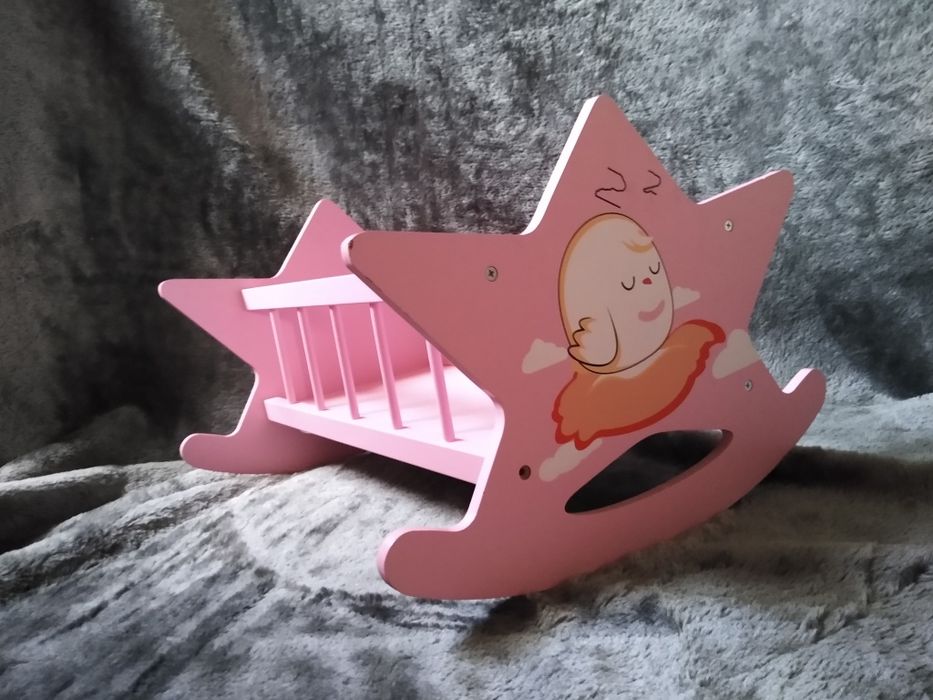 Kołyska dla lalek drewniana Small Foot