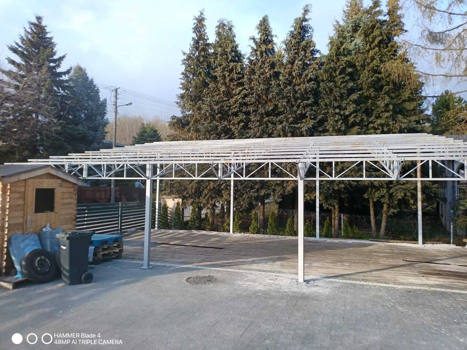 Konstrukcja stalowa hala magazyn wiata garaż modułowa