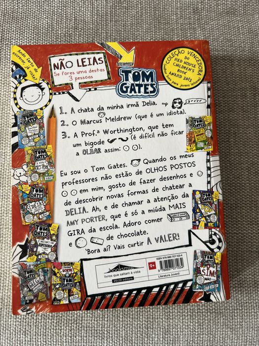 Livro O mundo fantástico de Tom Gates, Liz Pichon