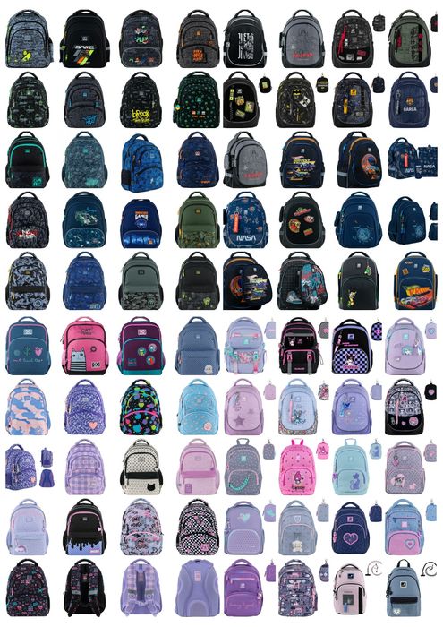 Рюкзаки Kite і GoPack 1-5клас, 130-146см