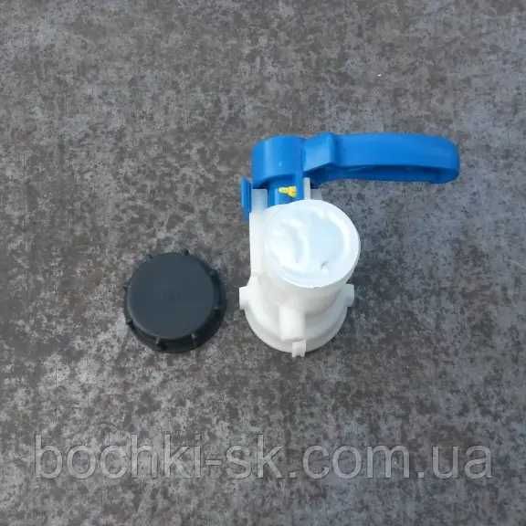 Кран для Євро куба НОВИЙ (комплектуючі, адаптер) @