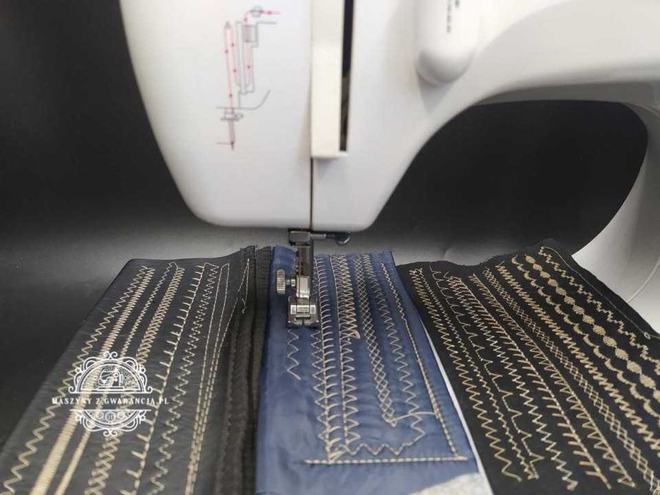 Maszyna do szycia Jeansu ,skóry , firan,smyczy laycry GWARANCJA 12 MSC
