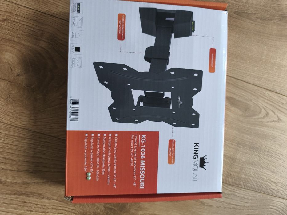 Uchwyt ścienny na telewizor 22-48c