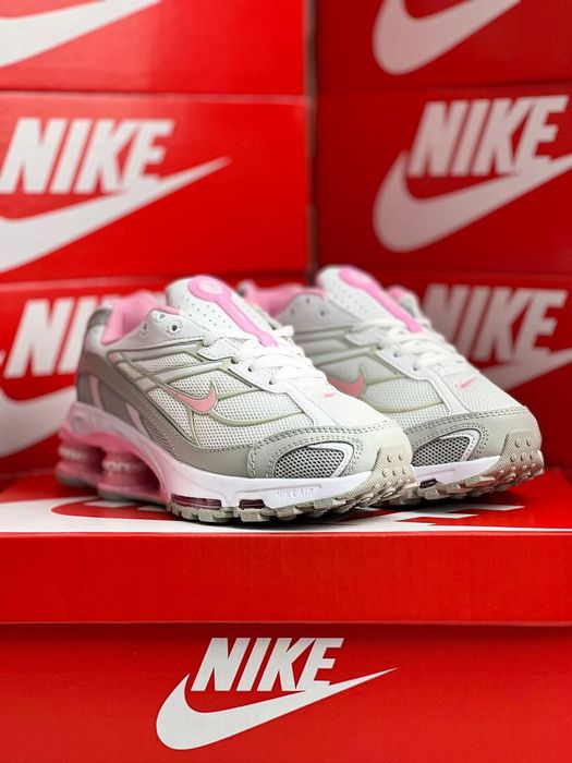 Nike Shox TL x Supreme Grey Pink