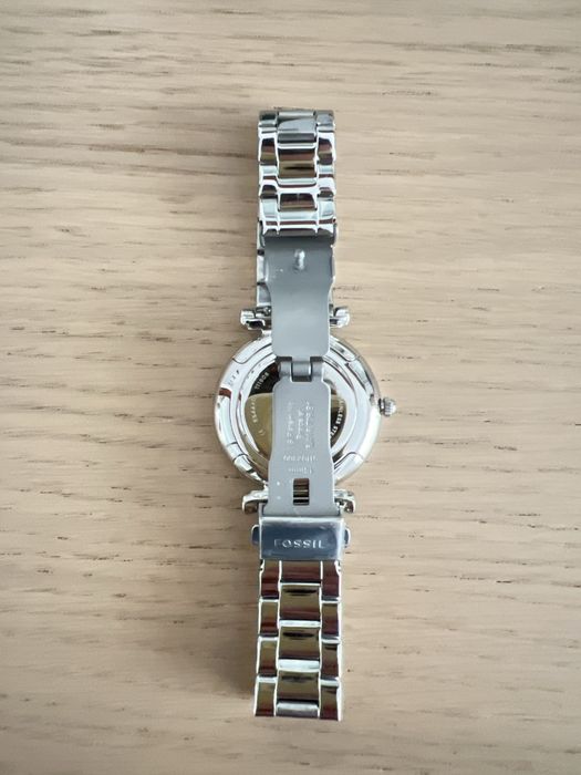 Fossil Carlie Carbon Series NOVO c/ caixa — ideal presente