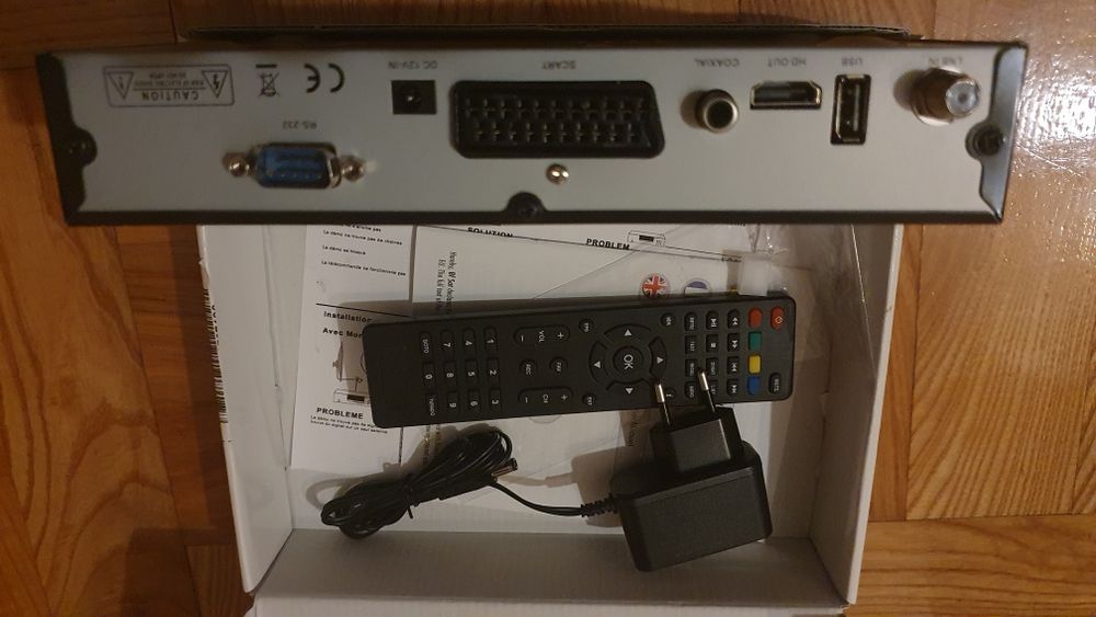 Tuner dekoder satelitarny HD  Echosat 20900M  DVB-S / DVB-S2