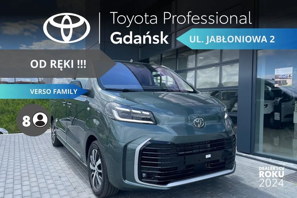 Toyota Proace Verso Proace Verso Family LONG 177KM A/T - od ręki!!!
