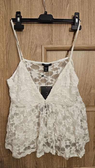 Bluzka biała koronkowa rozmiar XL - nowa