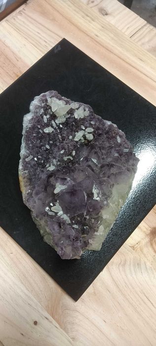 Peça Natural de cristal quartzo ametista
