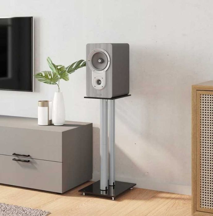 2szt Stojak pod głośnik kolumny, statyw podstawa, podstawka głośnikowa