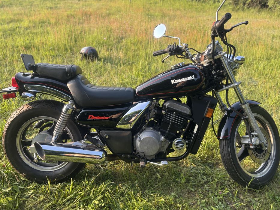 Kawasaki Eliminator 250 z 1998 r. Holandia przebieg 14640 km. Chopper
