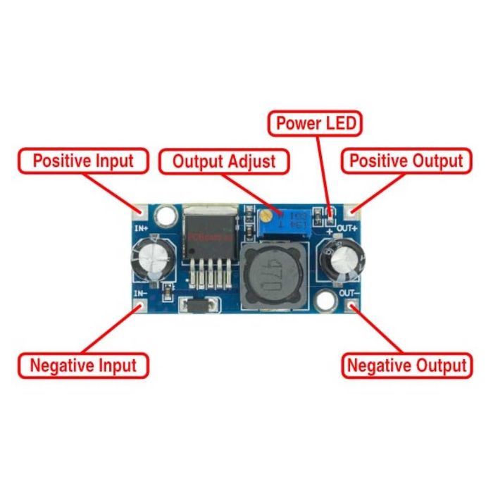 Regulador de Tensão LM2596 Conversor DC-DC Step Down - DESCONT QUANTID423159843909150721