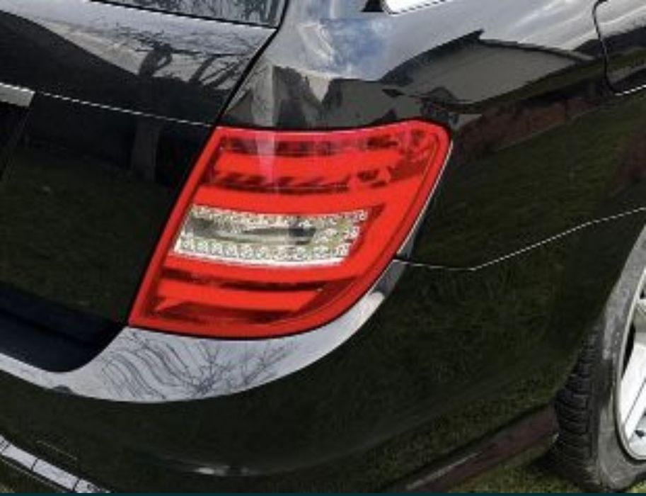 Lampy tył mercedes C w204 przeróbka USA Na Eu konwersja