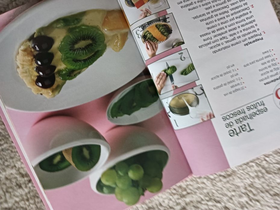 Tartes doces	- Coleção 30 receitas em 30 minutos - Como Novo!