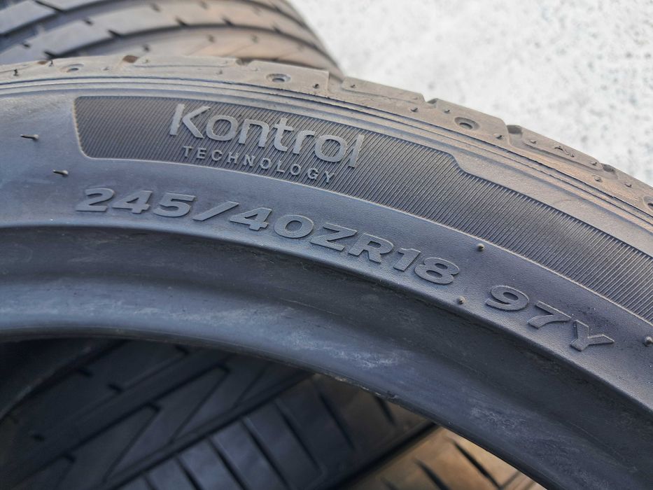 Резина літо 90% протектор Hankook 245/40 285/35 R18 Ventus S1 EvO2