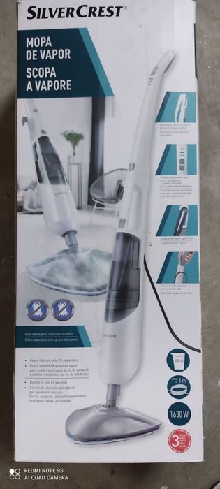 Mopa a vapor do Lidl (usada apenas um vez)