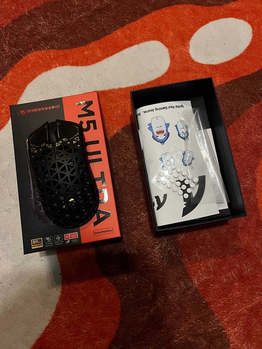 Mysz Attack Shark MAMBASNAKE M5 Ultra Carbon Fiber
