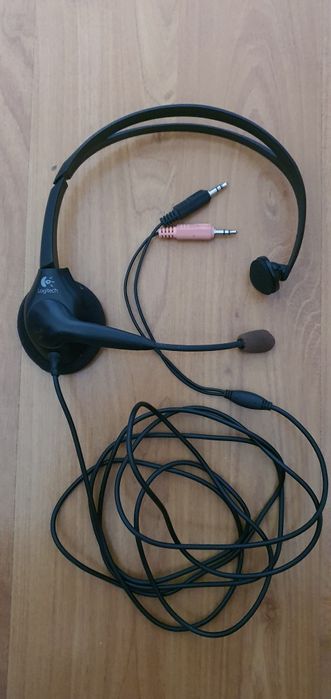 Słuchawki do komputera z mikrofonem logitech dialog-801