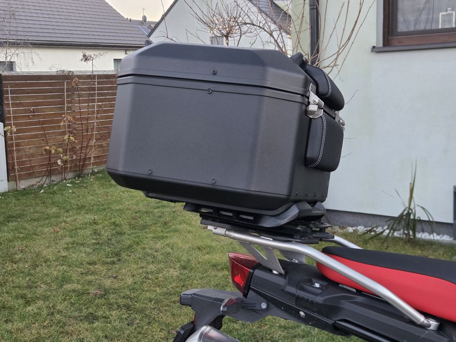 Kufer centralny motocyklowy BMW Wunderlich X Case 48 stan jak nowy  gw
