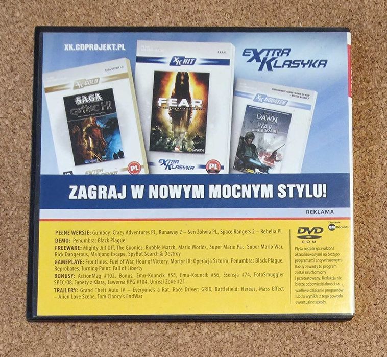 Płyta DVD 3x Pełne Gry Cd Action Oryginał