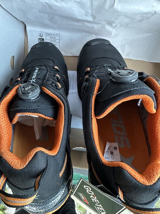 Buty 46 z membraną Gore-tex 45  Solid Gear 44  Hydra GtX 43