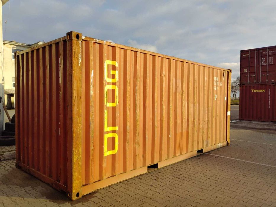 KONTENER morski, magazynowy 20 ft DV CW, 6 m