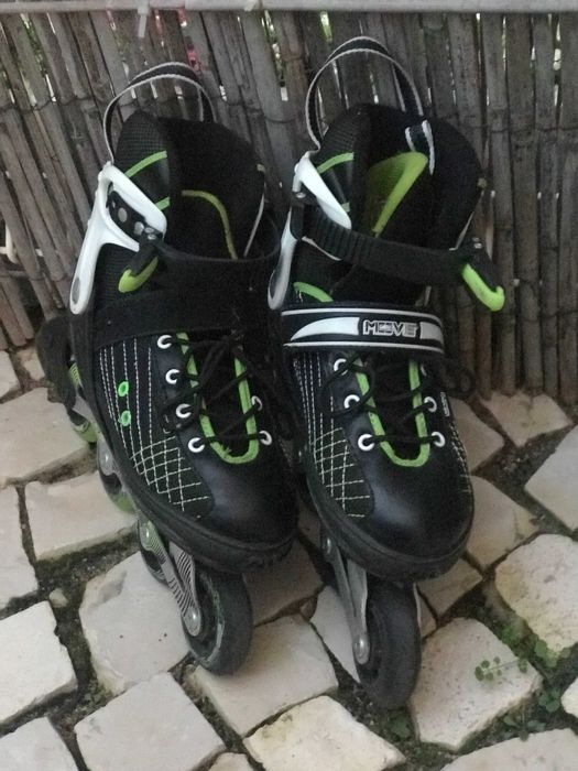 Patins em linha ajustáveis
