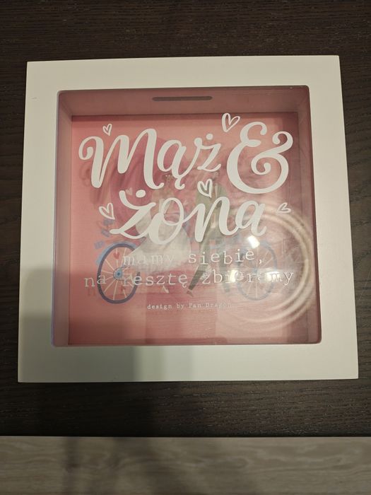 Skarbonka Mąż & Żona na wspólne cele! Stan Idealny