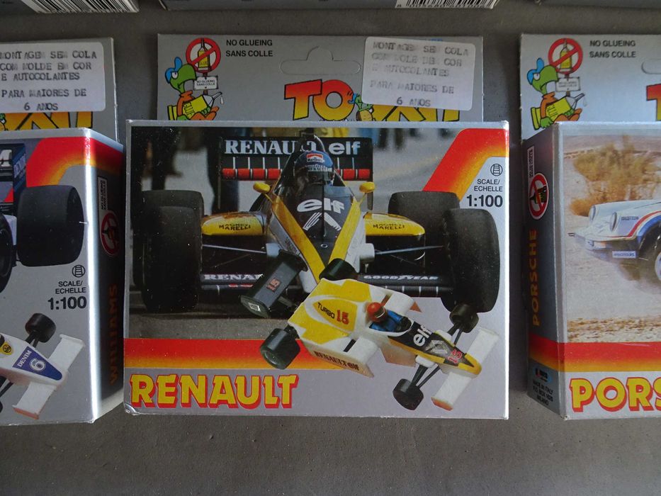 Kit diversos Toykit Klm Pan Am Lotus Williams Renault Porsche