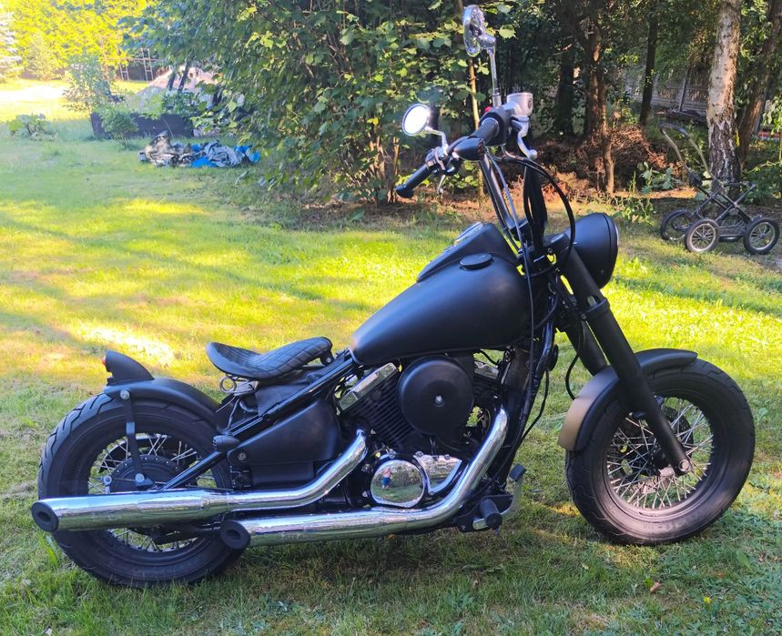 Kawasaki VN Witam... Do sprzedania Kawasaki VN 800 przerobiony na tzw. Bobber-a.