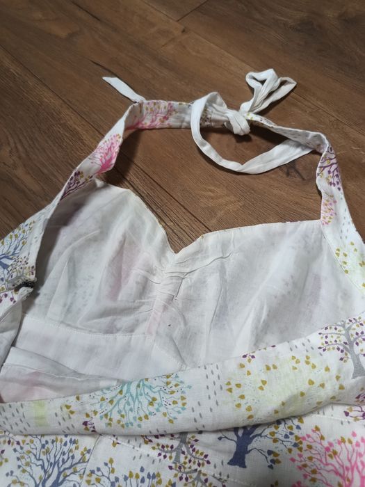 Sukienka letnia len, r. XL