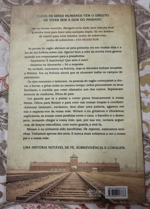 Livro - As gémeas de Auschwitz