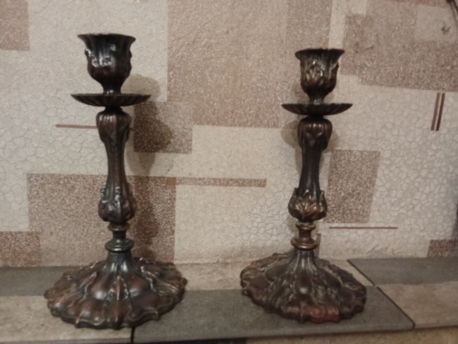Подсвечники,бронза