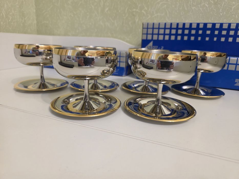 Нові креманки барон baron Цептер/Цептор Zepter  фужери