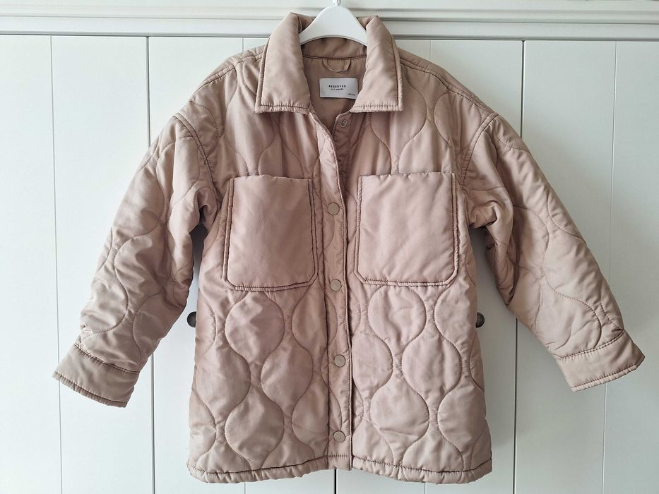 Reserved pikowana kurtka oversize r.140