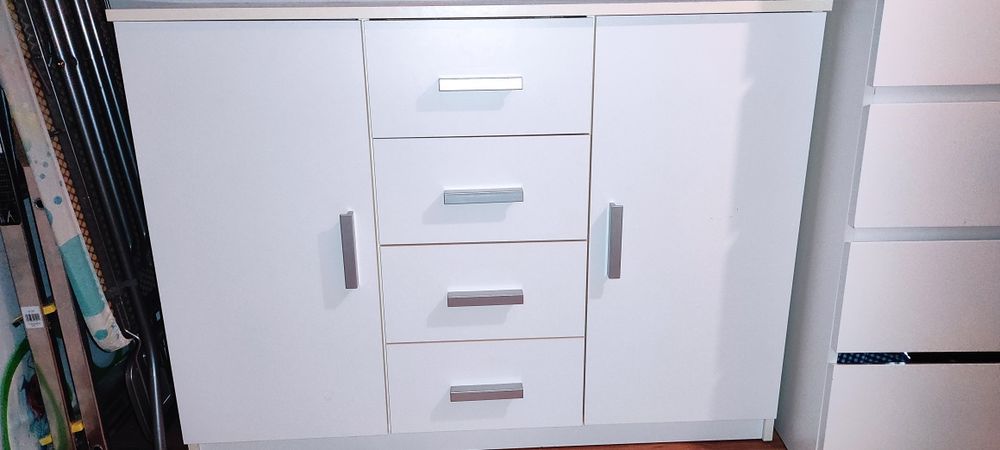 Komoda biała jysk
