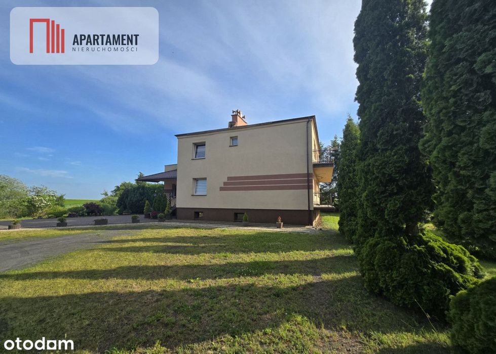 Dom 156m² + Hala/Garaże  160m² | Działka 5800m² - Widok 2