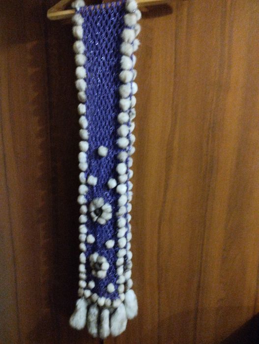 Шарф меховой норка