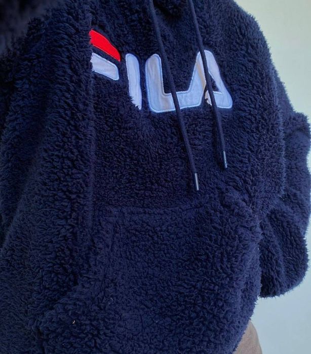 Плюшевое худи FILA