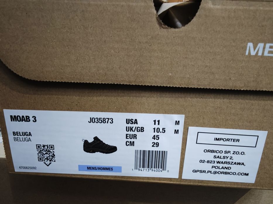 Merrell Moab 3 45 nowe