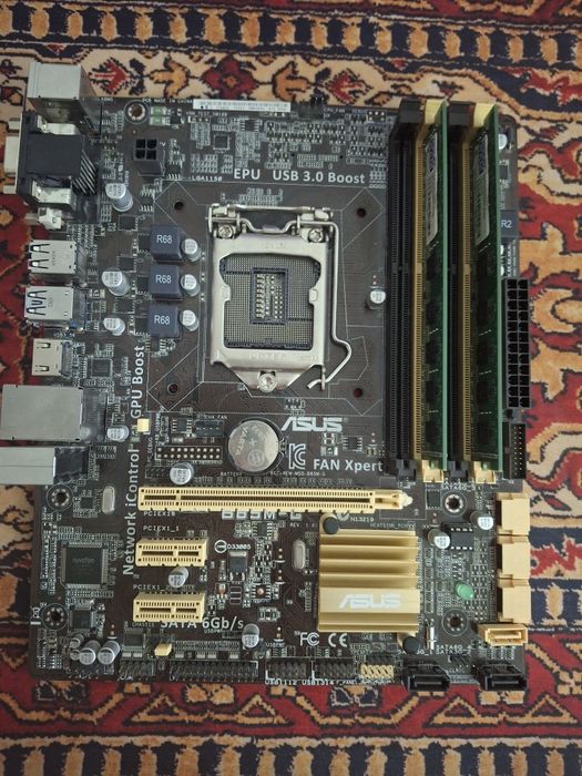 Plyta główna lga 1150 + ram + procesor