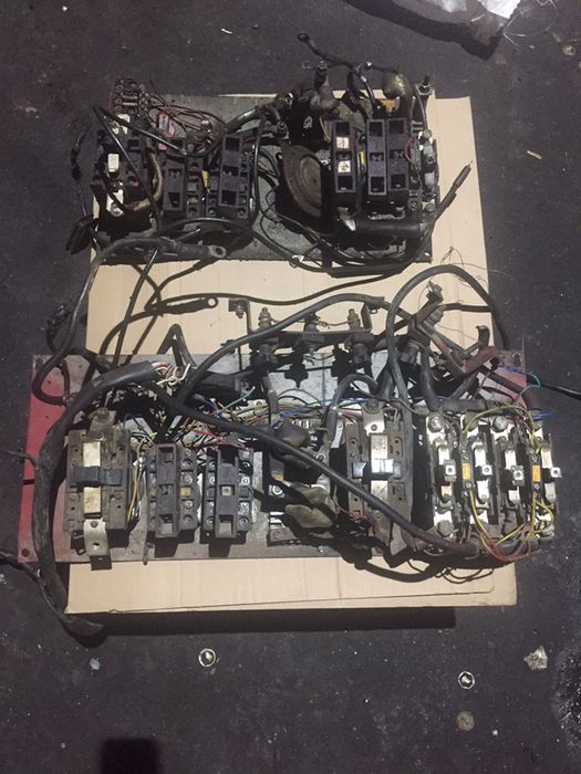 Щиток контакторів, електрощиток Балканкар ЕВ717 і ЕВ687 электро погруз